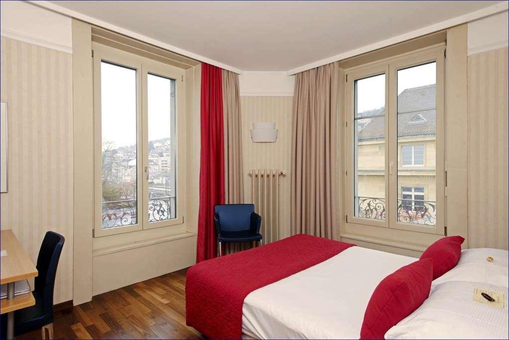 Hotel Alpes & Lac Neuchâtel Szoba fotó