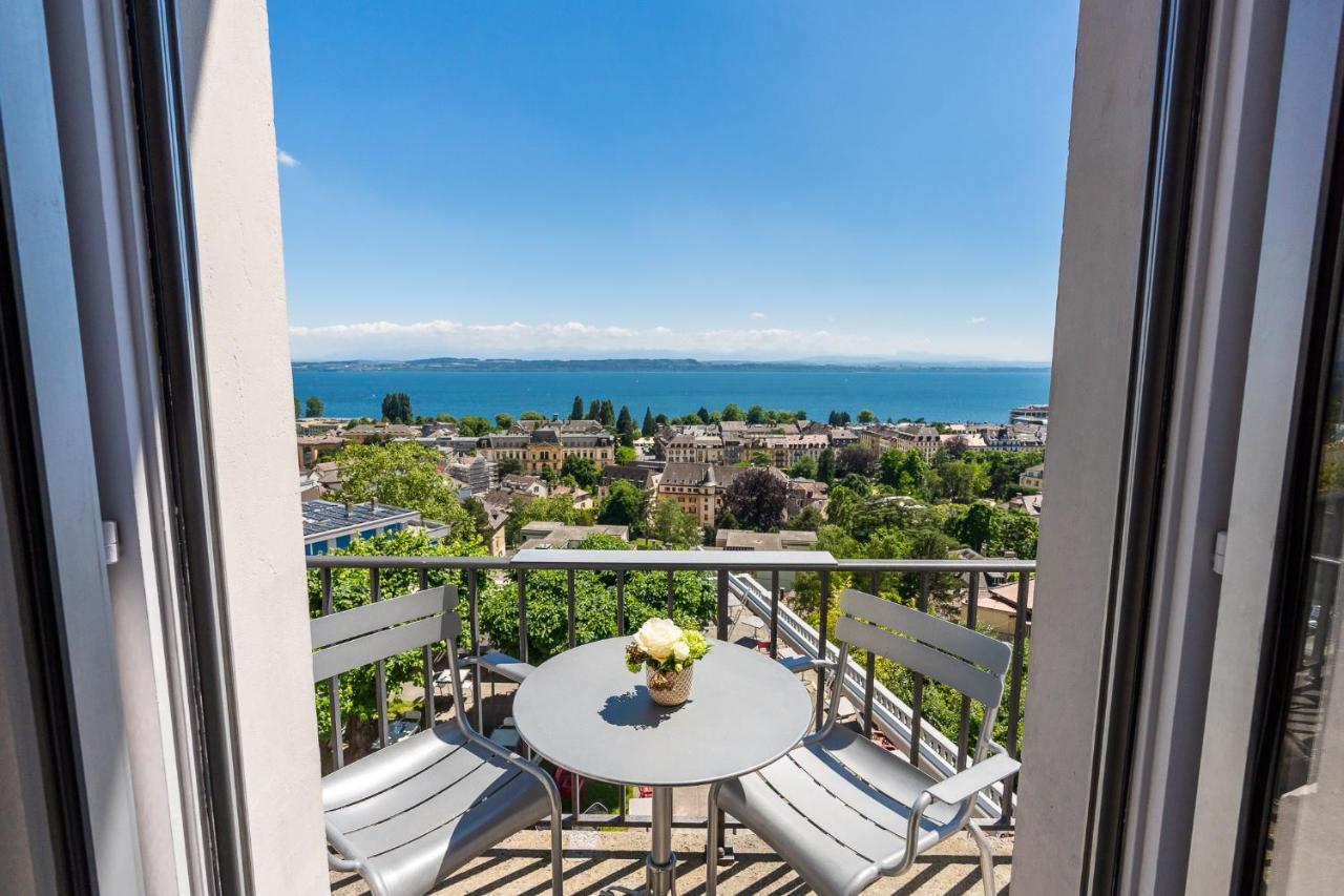 Hotel Alpes & Lac Neuchâtel Kültér fotó