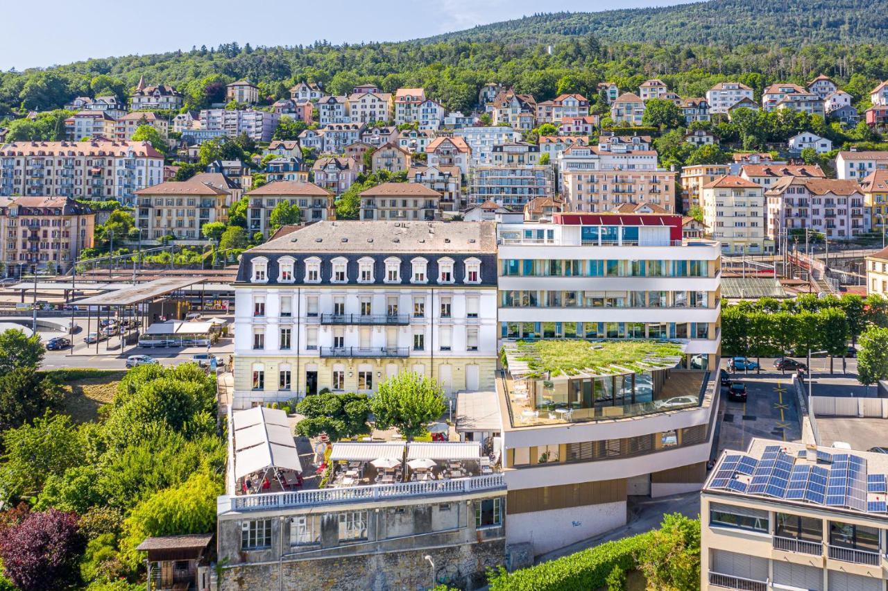 Hotel Alpes & Lac Neuchâtel Kültér fotó