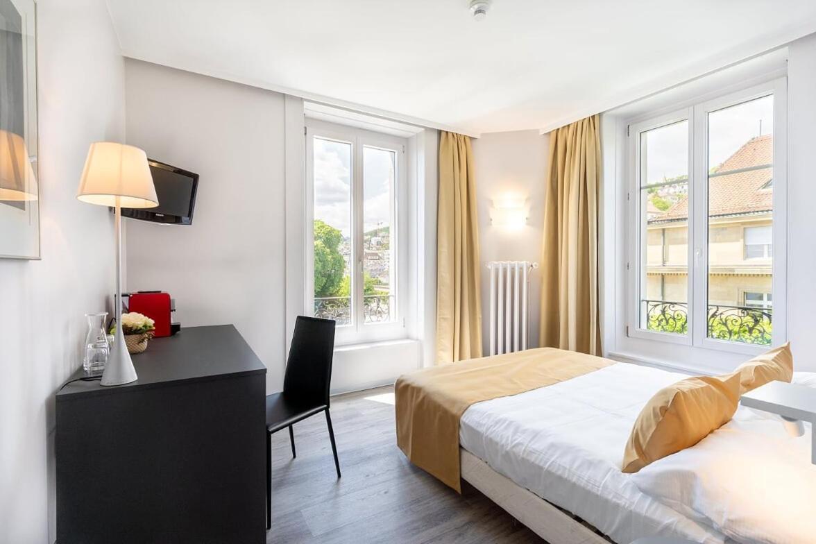 Hotel Alpes & Lac Neuchâtel Kültér fotó